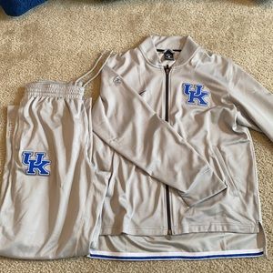 Gray Kentucky Warm-up jump suit